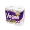Papel Higienico Vogue Manzanilla 400H 4 PZAS.