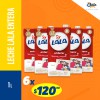Leche Lala Entera Up 6 pzas 1 l c/u