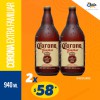 Cerveza Corona Extra Familiar 940 ml 2 Pzas